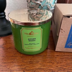 Brand-new autumn woods Three wick candle from Bath and body Works